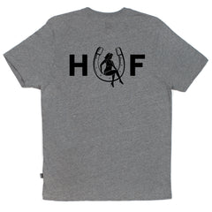 HORSESHOE TEE // GRAY HEATHER