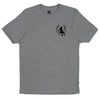HORSESHOE TEE // GRAY HEATHER