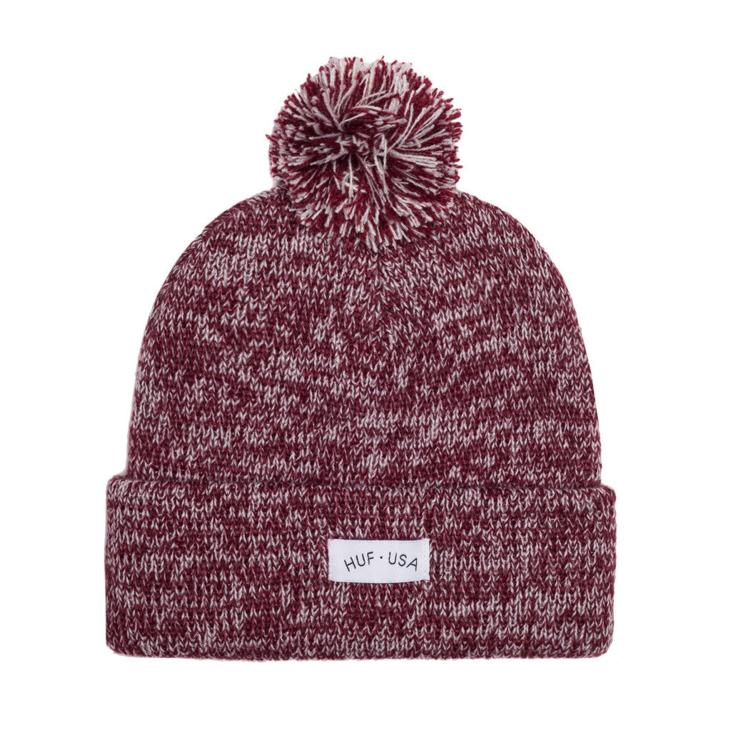 MIXED POM BEANIE SP15 // WINE