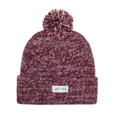 MIXED POM BEANIE SP15 // WINE