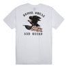 HUF USA EAGLE TEE // WHITE