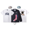 HUF USA COACHES JACKET // WHITE