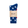 HUF STARS & STRIPES SOCKS  // RED / WHITE / BLUE