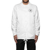 HUF USA COACHES JACKET // WHITE