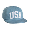 HUF USA DENIM 6 PANEL HAT // DENIM