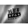 HUF X BLACK SCALE QUEEN TEE // WHITE