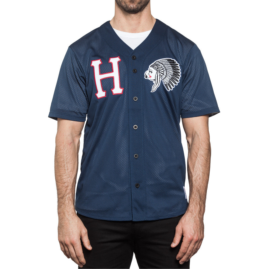 CHIEF BASEBALL JERSEY // NAVY