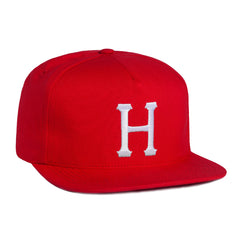 CLASSIC H SNAPBACK BTS // RED