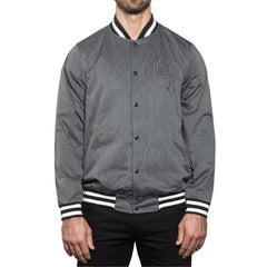 CLASSIC H VARSITY JACKET BTS // CHARCOAL