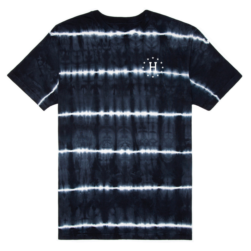 12 GALAXIES LIGHTNING STRIPE TEE // BLACK