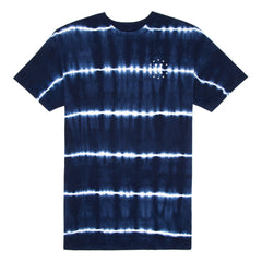 12 GALAXIES LIGHTNING STRIPE TEE // NAVY