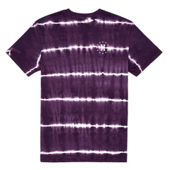 12 GALAXIES LIGHTNING STRIPE TEE // WINE