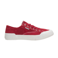 CLASSIC LO // RED SUEDE