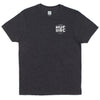 HUF DBC STACKS TEE // CHARCOAL HEATHER