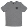 HUF DBC STACKS TEE // GRAY HEATHER