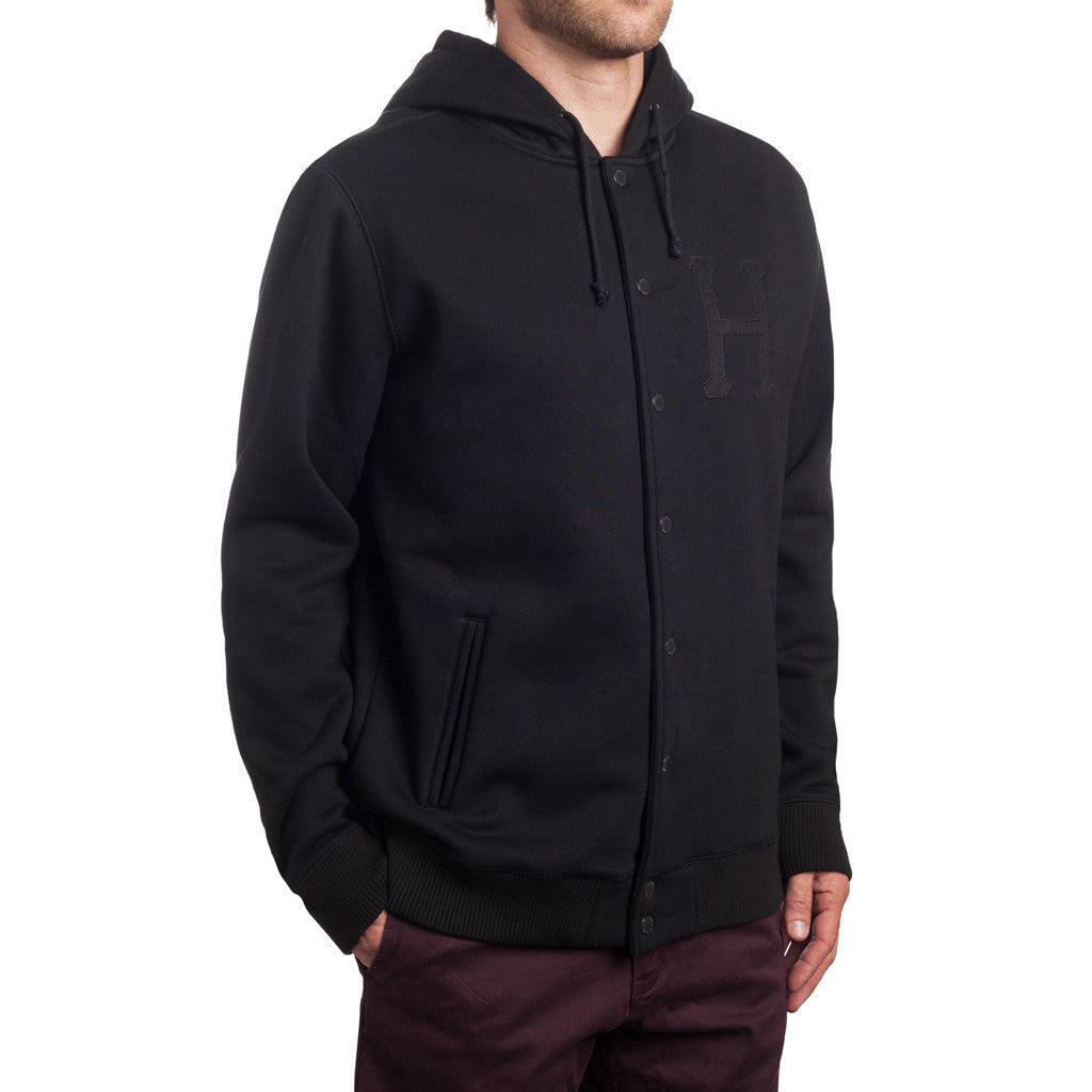 HUF BIG H VARSITY HOL14 // BLACK