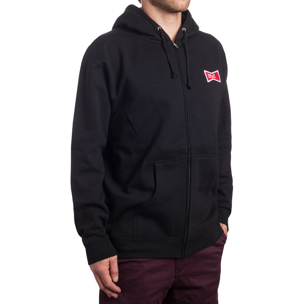 DRINK UP ZIP UP // BLACK