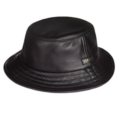 LEATHER FUCK IT BUCKET // BLACK