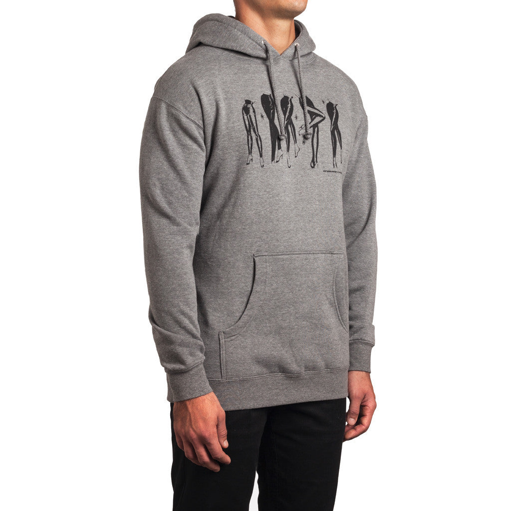 LEGS PULLOVER // GRAY HEATHER