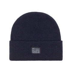 MIXED YARN BEANIE HOL14 // NAVY
