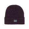 MIXED YARN BEANIE HOL14 // WINE