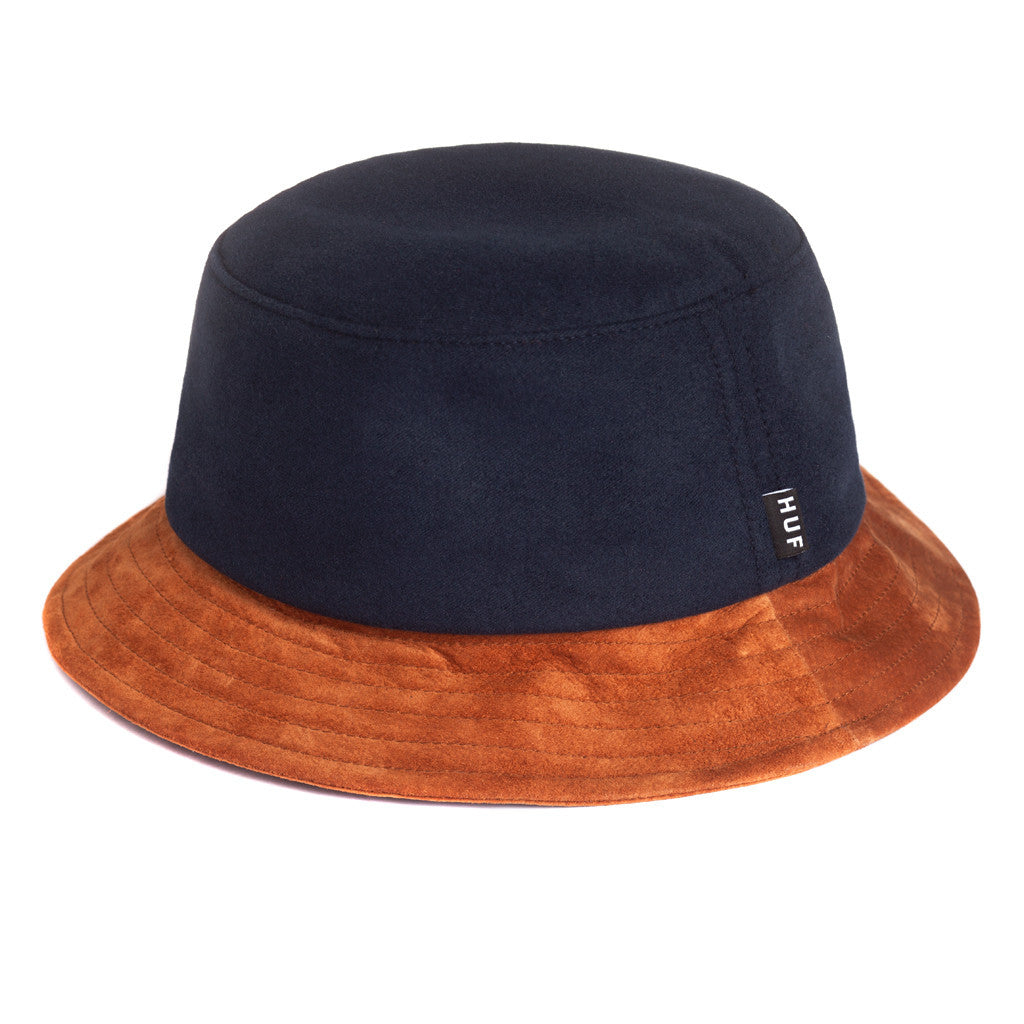 MOLESKIN BUCKET HAT // NAVY