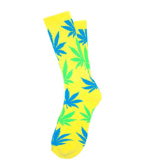 NEON PLANTLIFE SOCKS HOL14 // YELLOW
