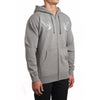 PIGEON GANG ZIP UP // GRAY HEATHER