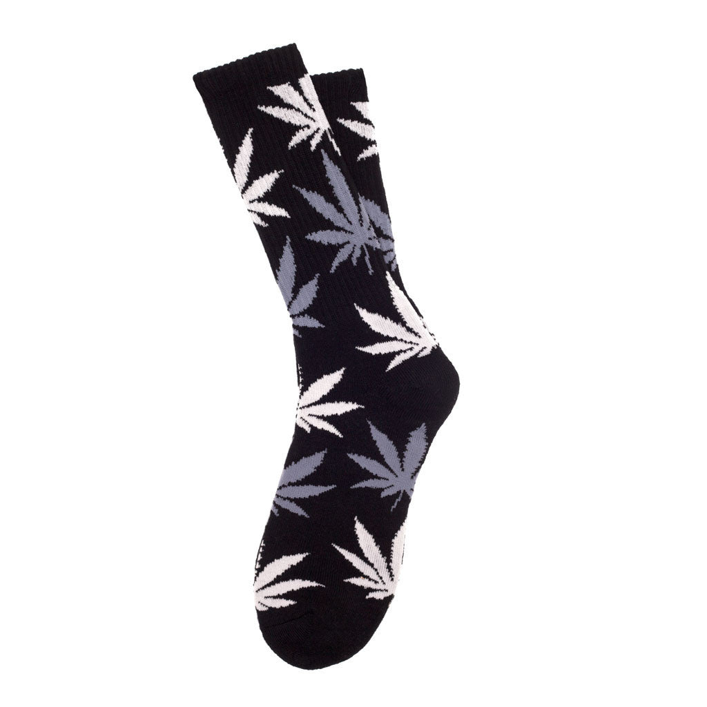 PLANTLIFE CREW SOCKS HOL14 // BLACK / CHARCOAL / GRAY