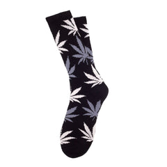 PLANTLIFE CREW SOCKS HOL14 // BLACK / CHARCOAL / GRAY