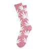PLANTLIFE CREW SOCKS HOL14 // RED HEATHER / WHITE