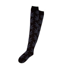 PLANTLIFE KNEE HIGH SOCKS SP15 // BLACK