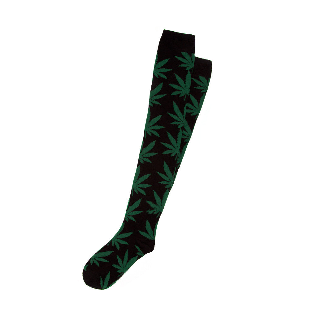 PLANTLIFE KNEE HIGH SOCKS SP15 // GREEN