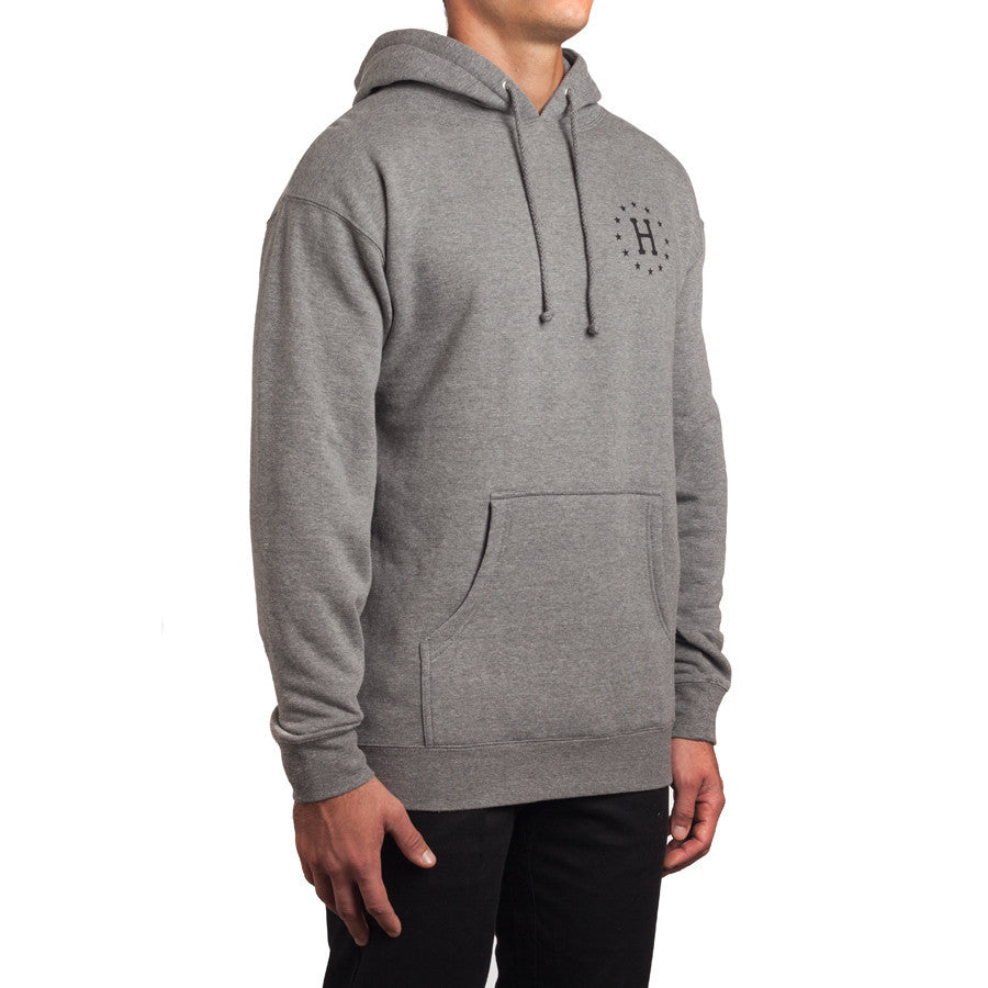 STRIKE OUT PULLOVER // GRAY HEATHER