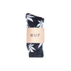 TIE DYE PLANTLIFE SOCKS SP15 // BLACK / GRAY
