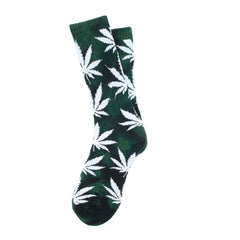 TIE DYE PLANTLIFE SOCKS HOL14 // GREEN