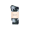 TIE DYE PLANTLIFE SOCKS HOL14 // GREEN
