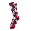 TIE DYE PLANTLIFE SOCKS HOL14 // RED