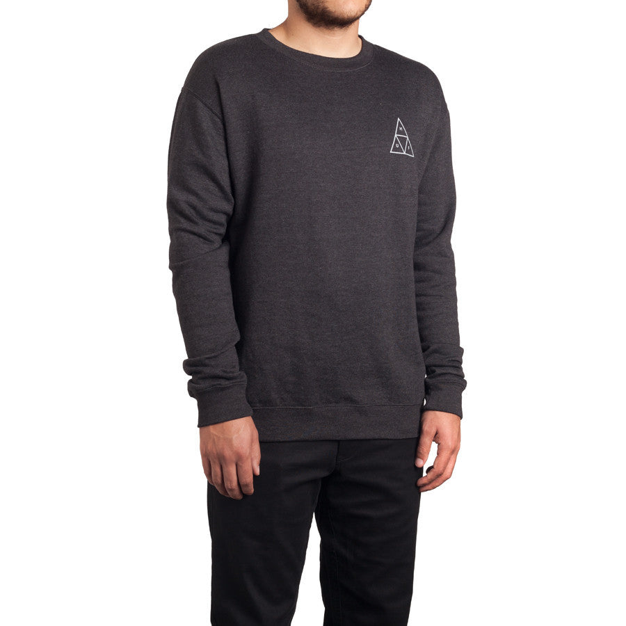 TRIPLE TRIANGLE CREW HOL14 // CHARCOAL HEATHER