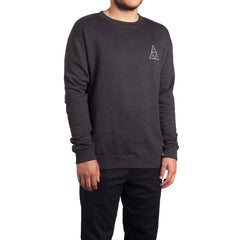 TRIPLE TRIANGLE CREW HOL14 // CHARCOAL HEATHER