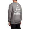 TRIPLE TRIANGLE CREW HOL14 // GRAY HEATHER