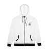 HUF X J MONEY CHRONIC ZIP HOOD // WHITE