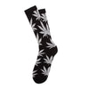 HUF ESSENTIALS PLANTLIFE SOCKS  // BLACK / GRAY