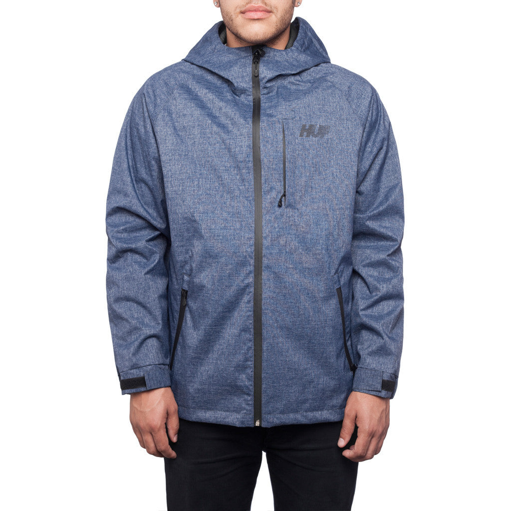 10K TECH JACKET SP15 // NAVY HEATHER