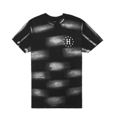 12 GALAXIES BRICK WASH TEE // BLACK