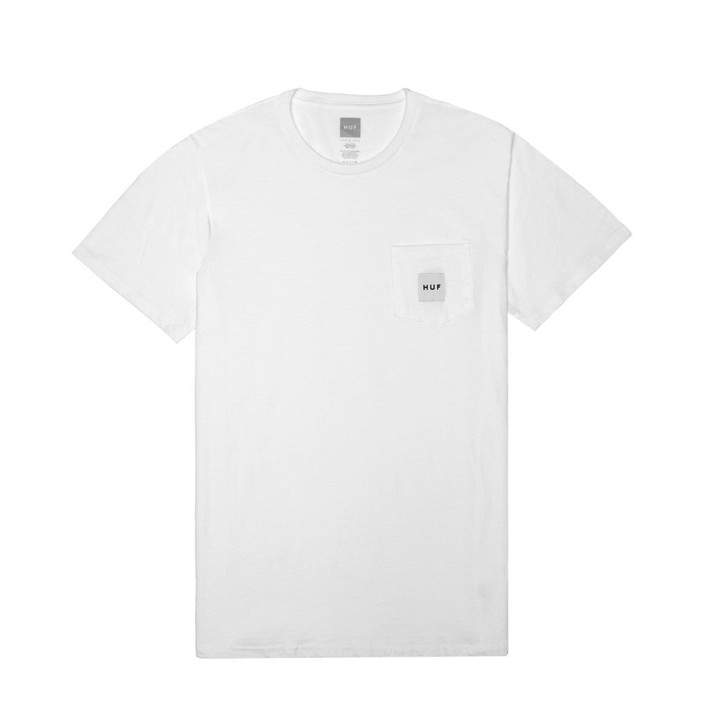 BOX LOGO POCKET TEE SP15 // WHITE