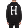 CLASSIC H PULLOVER HOODIE // BLACK