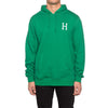 CLASSIC H PULLOVER HOODIE // KELLY GREEN