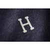 CLASSIC H S/S HENLEY // NAVY HEATHER
