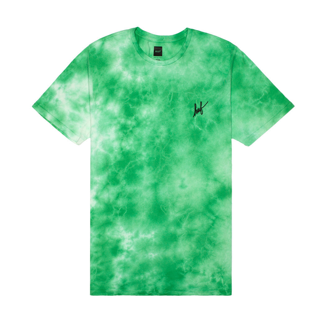 CRYSTAL WASH SCRIPT TEE SP15 // KELLY